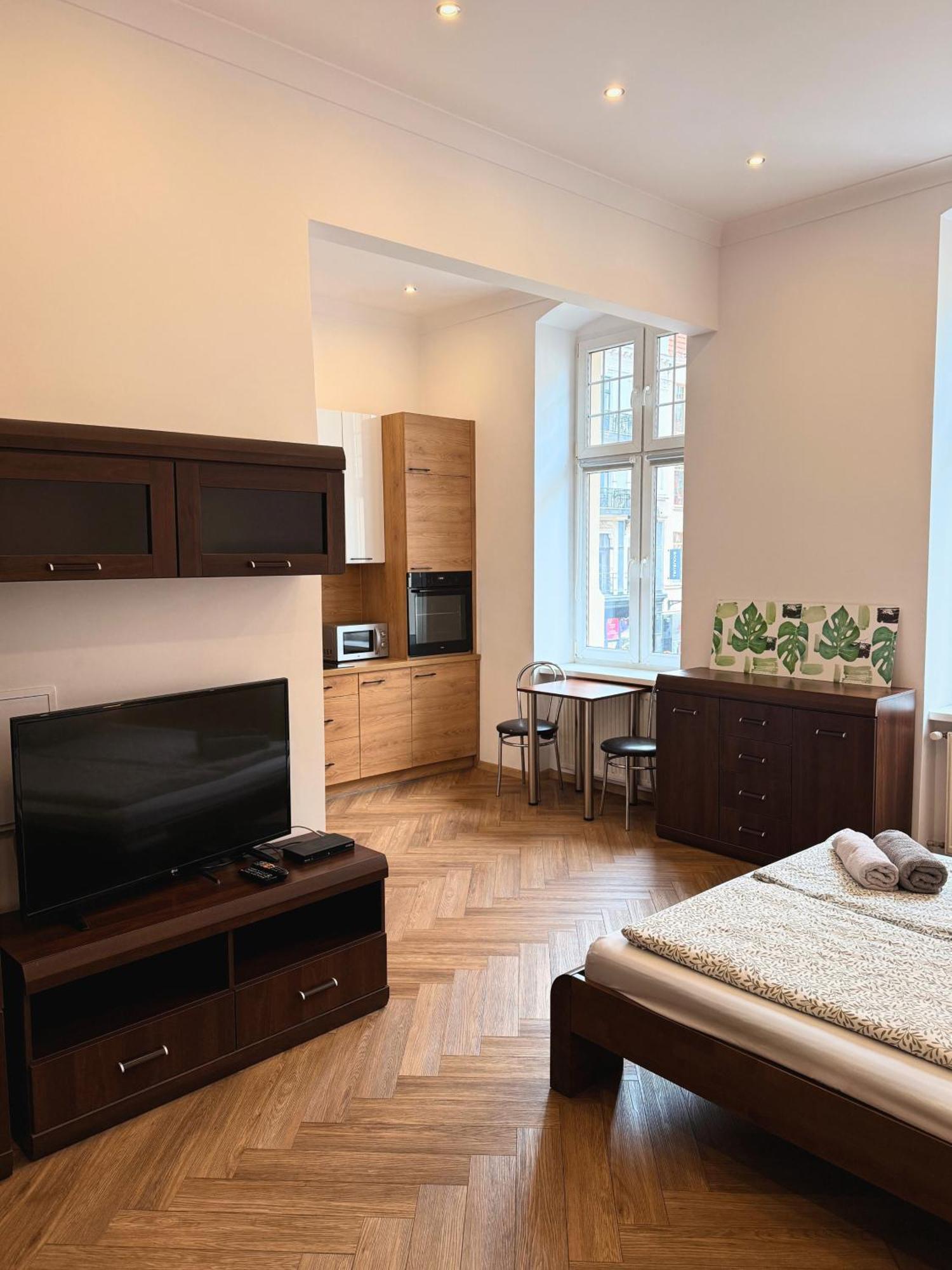 Apartament Szczytna Retro Z Klimatyzacja Торунь Екстер'єр фото
