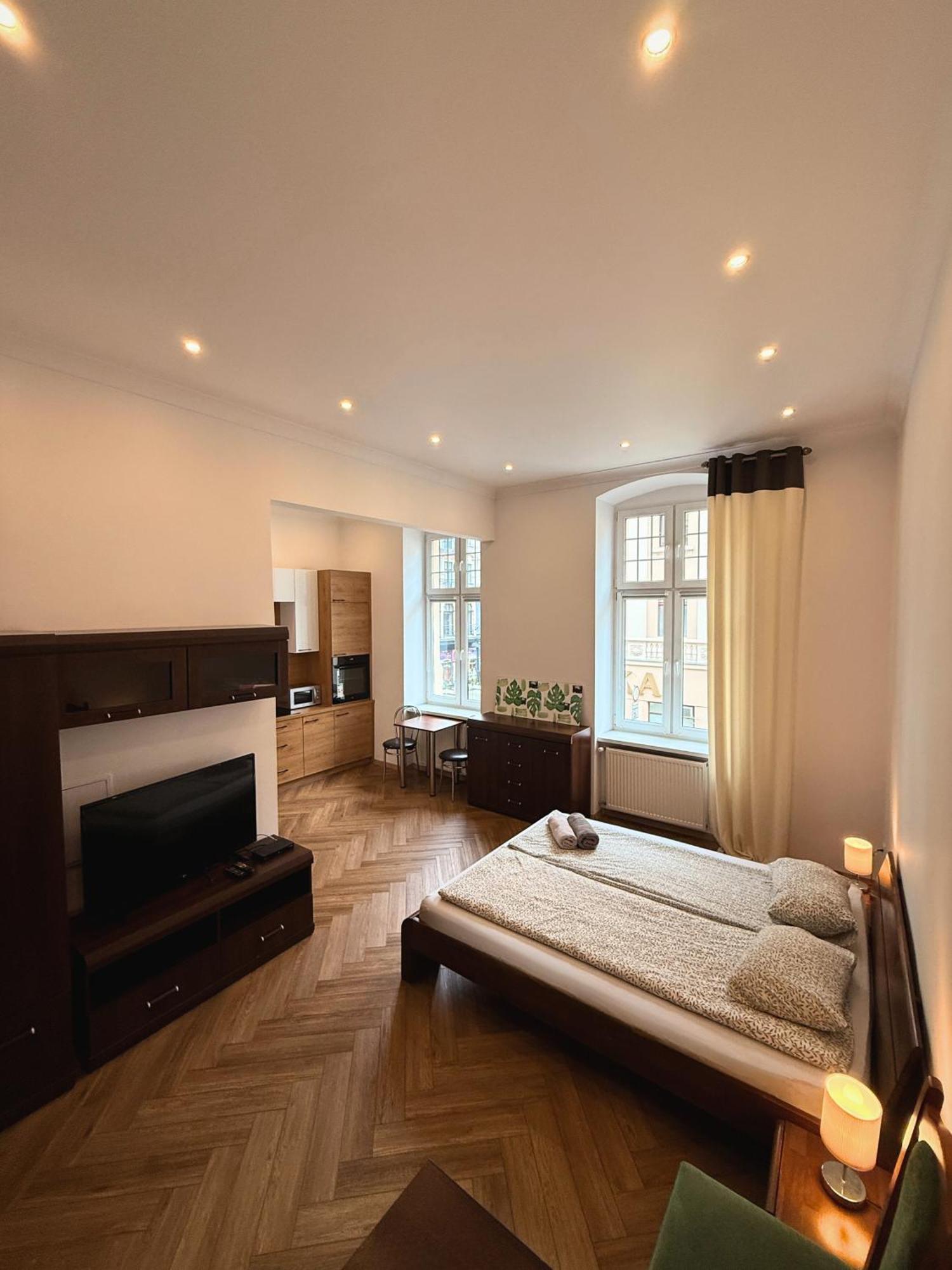 Apartament Szczytna Retro Z Klimatyzacja Торунь Екстер'єр фото