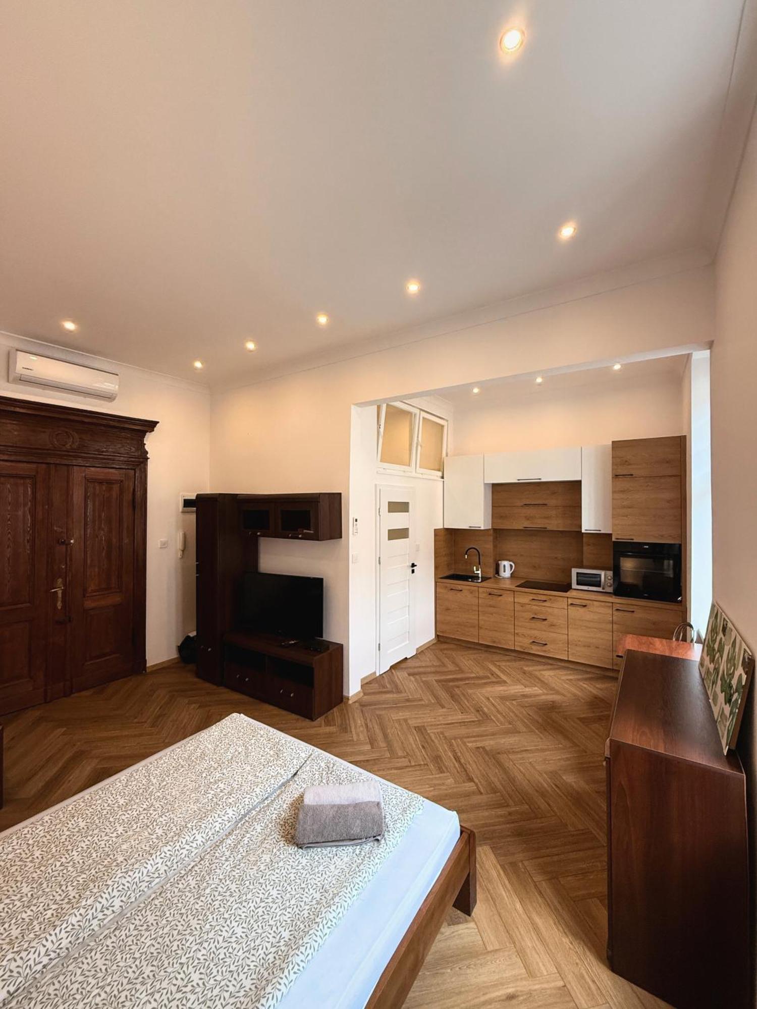 Apartament Szczytna Retro Z Klimatyzacja Торунь Екстер'єр фото